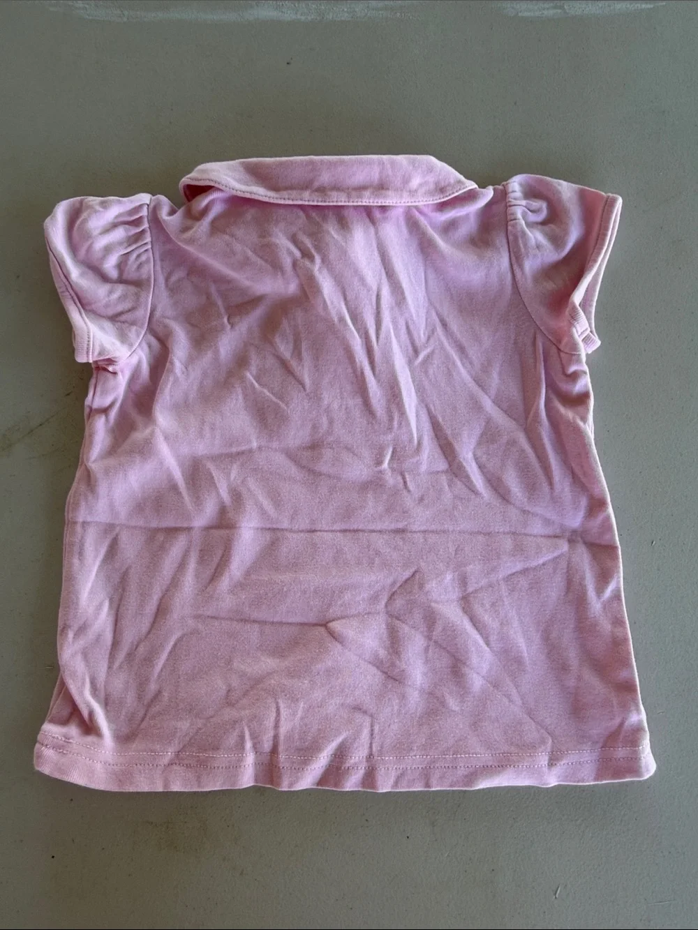 Gymboree Girls Uniform Ruffle Polo